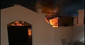 זירת האירוע בערערה בנגב