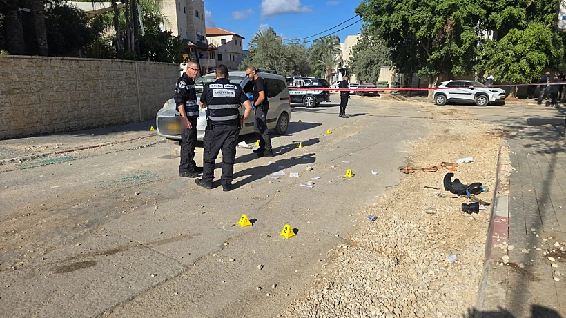 זירת הרצח הכפול ברמלה