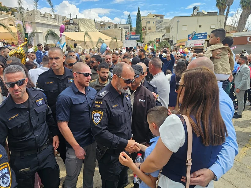 המפכ"ל דני לוי בנצרת