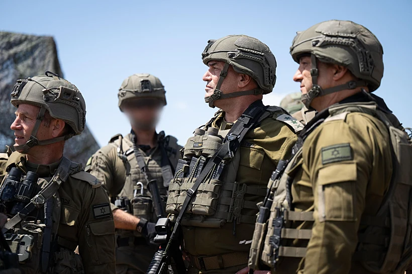 הרמטכ"ל אייל זמיר בשג'אעיה, צפון רצועת עזה