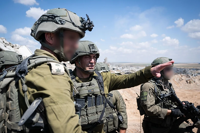הרמטכ"ל אייל זמיר בשג'אעיה, צפון רצועת עזה
