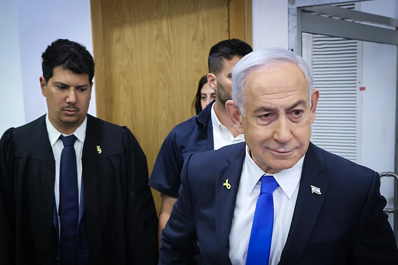 רה"מ נתניהו בבית המשפט