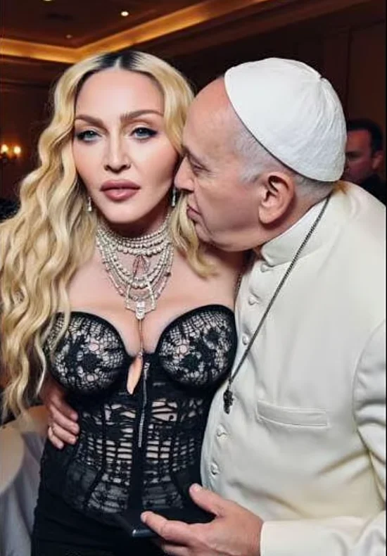 מדונה והאפיפיור פרנציסקוס