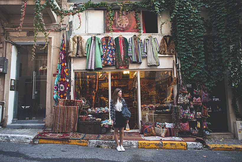 חנות וינטג' בטורקיה