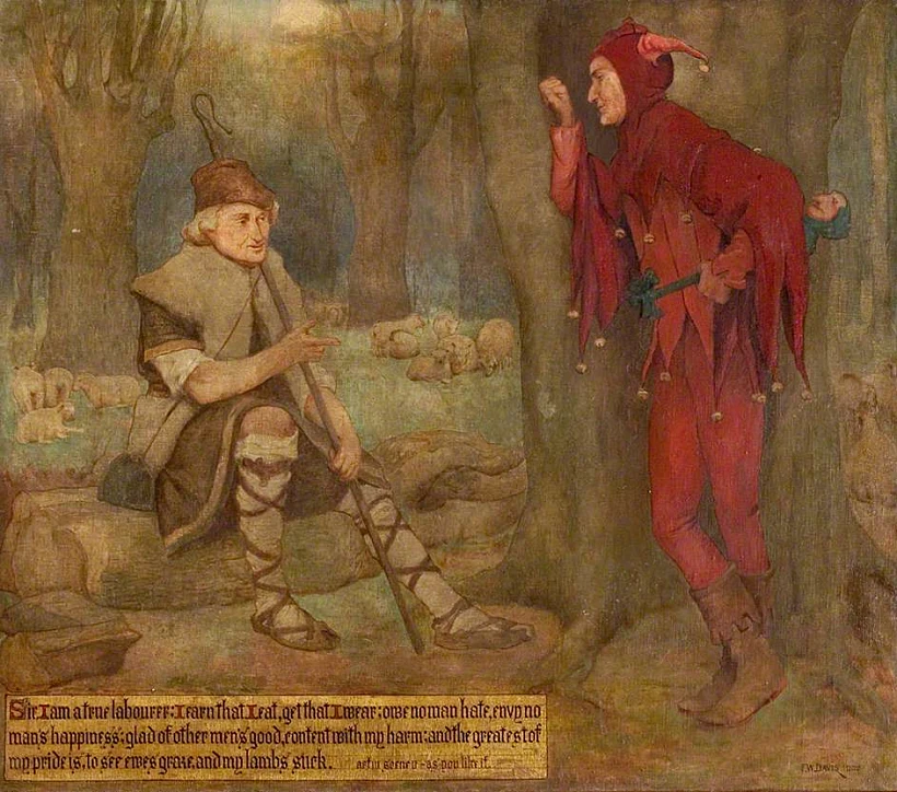 Davis, Frederick William, 1862 1919; 'as You Like It', Act Iii, Scene 2