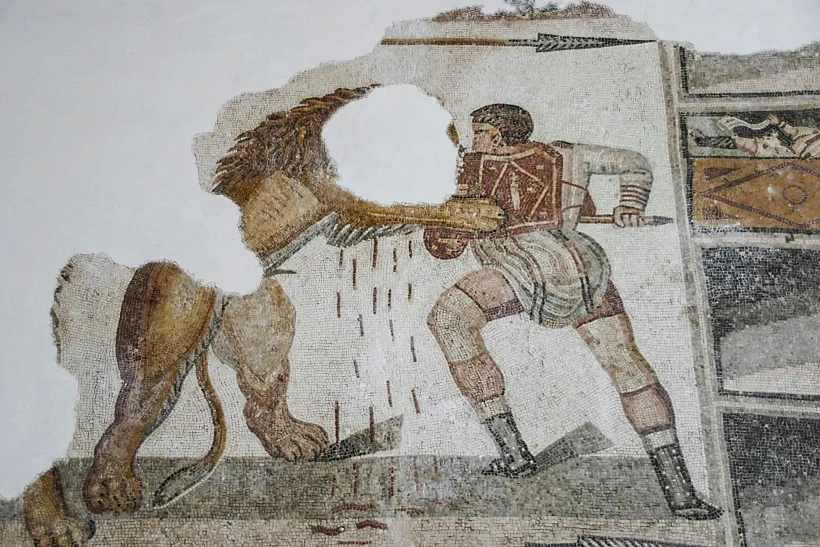 Bite Marks Reveal A Gladiator's Fatal Encounter With A Lion In Ancient Britain