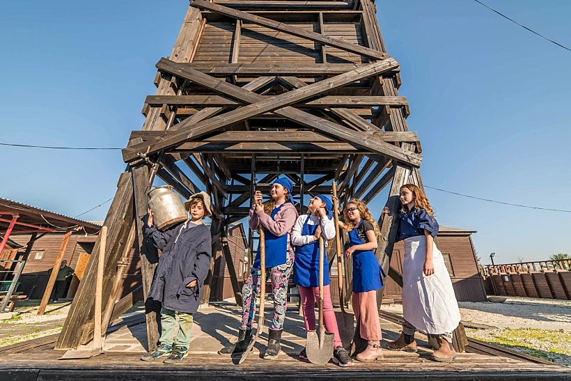 יום העצמאות באתר חומה ומגדל תל עמל