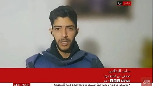 סאמר אלזאנן, מתוך שידורי BBC