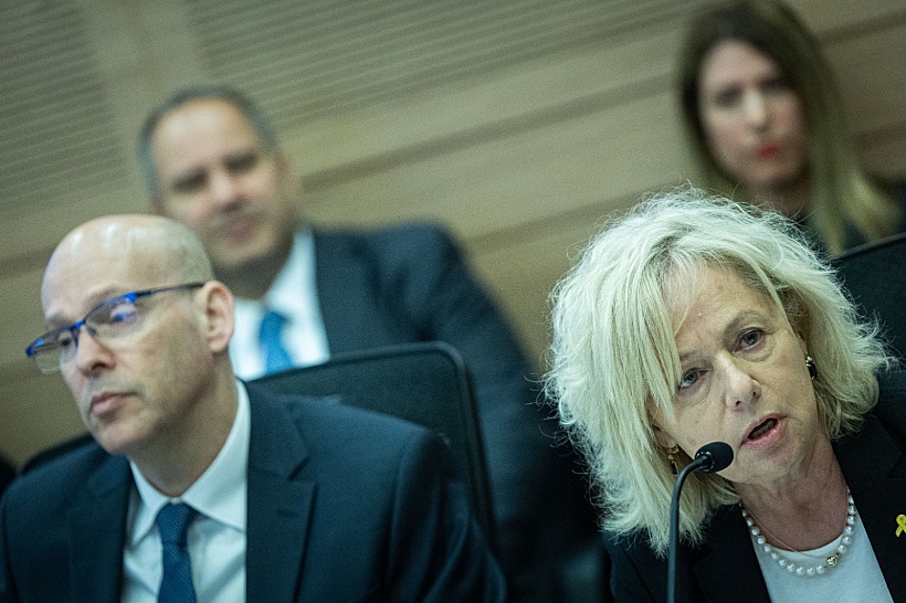 היועמ"שית גלי בהרב-מיארה ופרקליט המדינה עמית איסמן