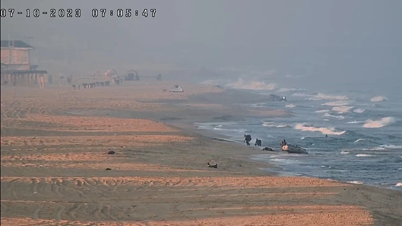 חדירת מחבלים לחוף זיקים ב-7 באוקטובר