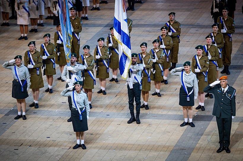 החזרה הגנרלית לקראת טקס המשואות בהר הרצל