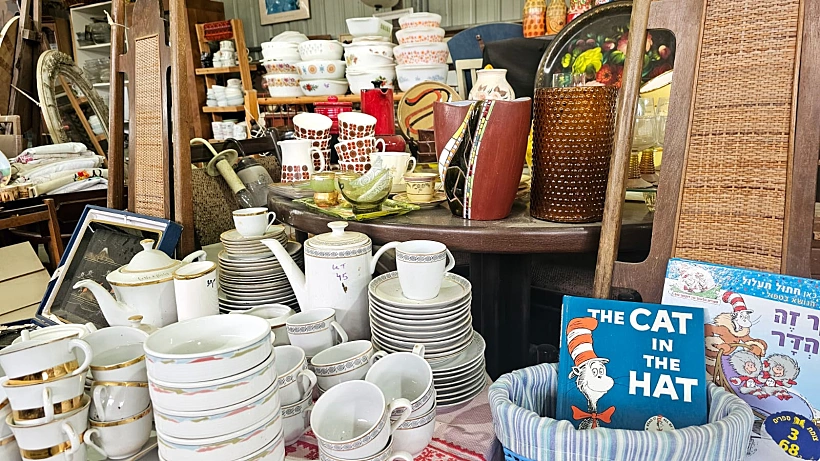 בחצר האחורית גראז' סייל