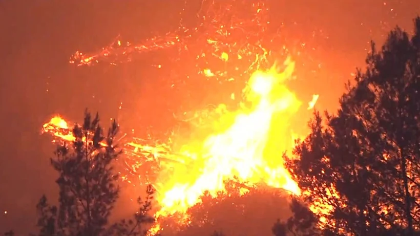 השריפות בהרי ירושלים