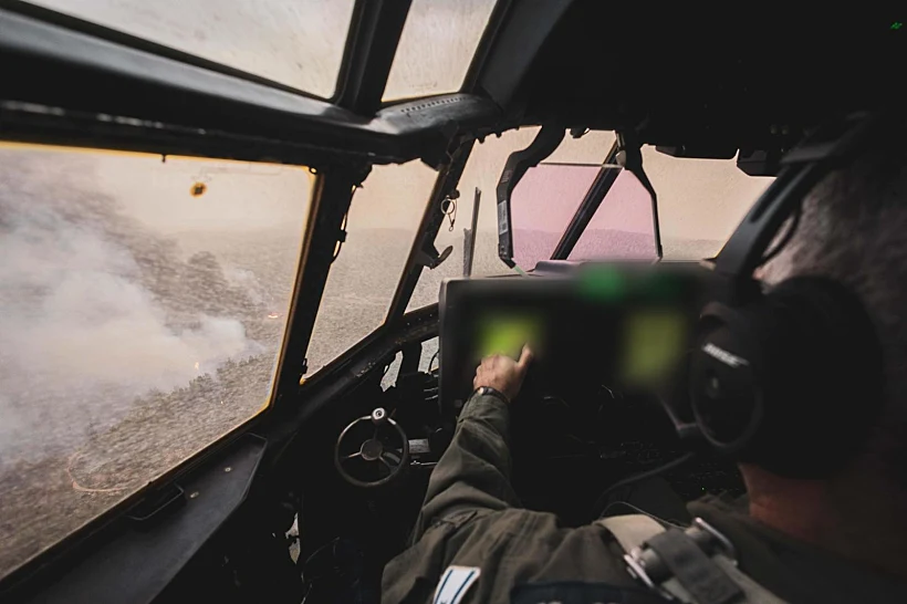 השריפה ממטוסי שמשון שנקראו לסייע בכיבוי השריפה