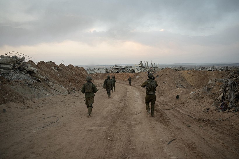 תיעוד כוחות צה"ל ברצועת עזה