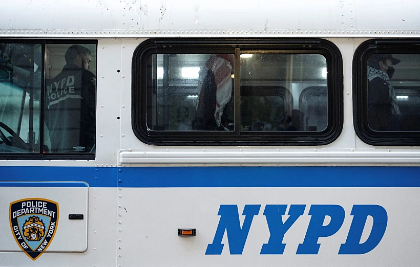 העצורים בהפגנות הפרו-פלסטיניות באוניברסיטת קולומביה