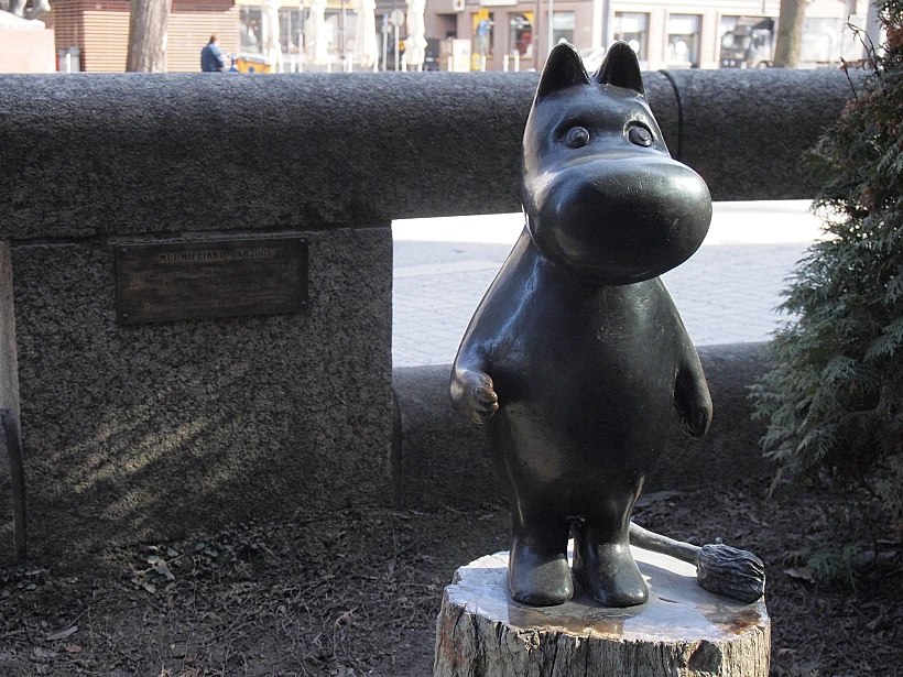 Moomin מומינטרול בטמפרה פינלנד