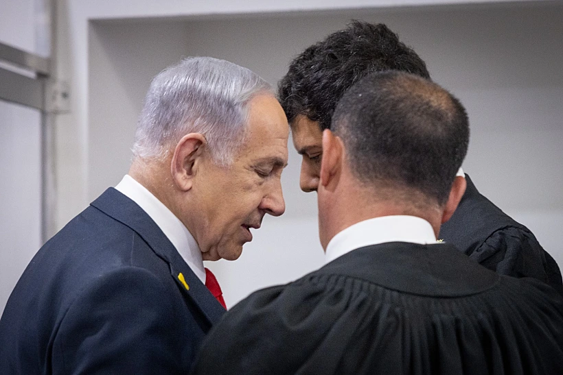 רה"מ נתניהו בבית המשפט