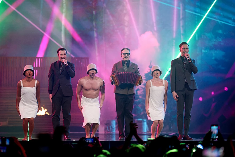 ההרכב KAJ, נציג שוודיה לאירוויזיון 2025, בחצי הגמר