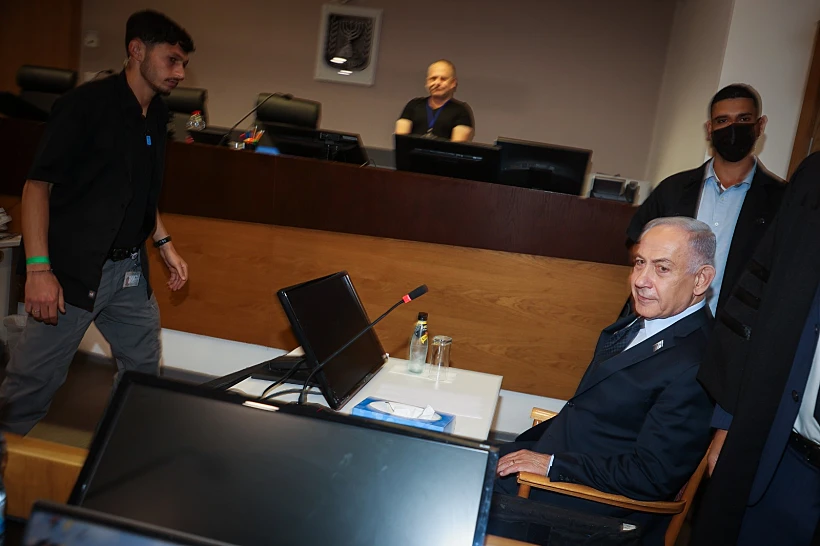 רה"מ נתניהו בבית המשפט