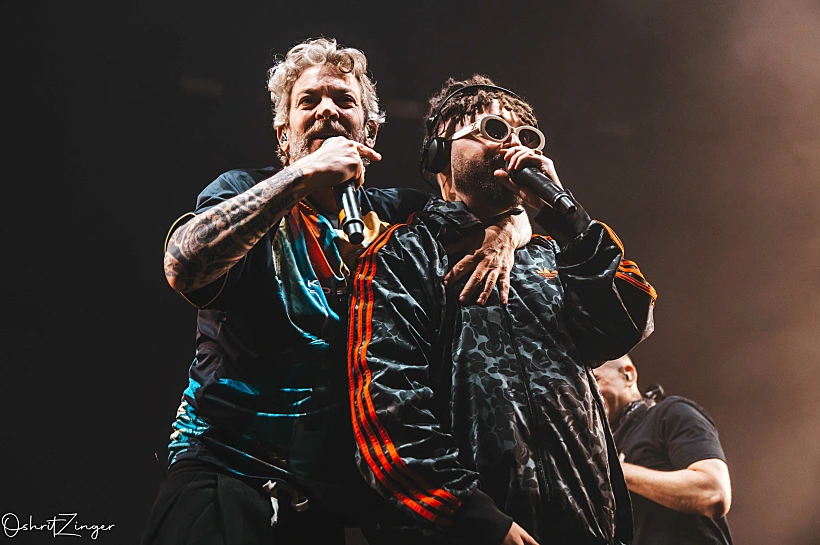 פלד ומוקי באמפי תל אביב