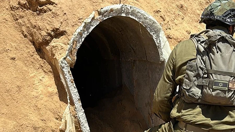 פיר שאותר בצפון רצועת עזה