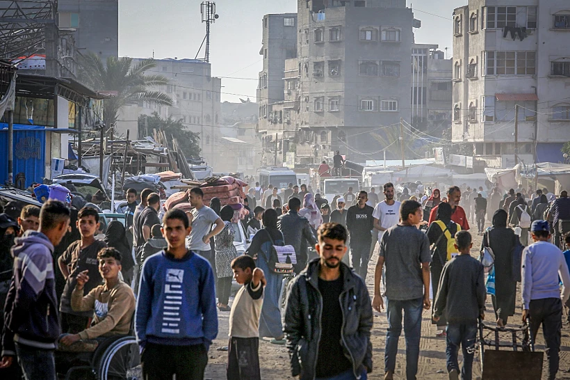 תושבי רצועת עזה