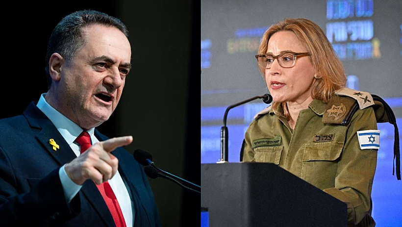 הפצ"רית יפעת תומר-ירושלמי, שר הביטחון ישראל כ"ץ