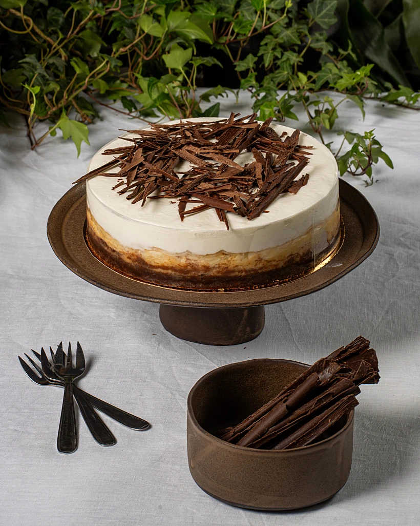 עוגת גבינה ובראוניז שוקולד של פיצי