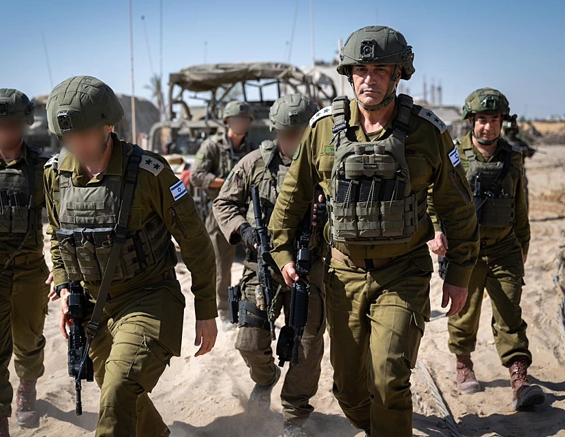 הרמטכ"ל אייל זמיר בח'אן יונס