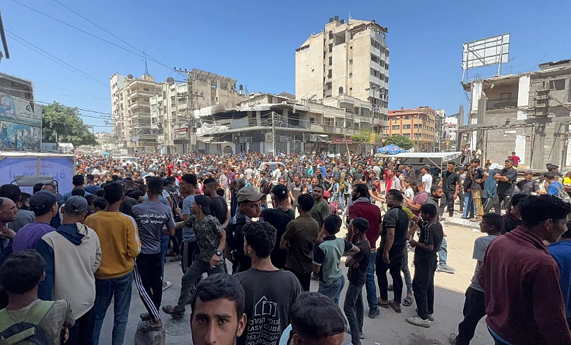 עזתים מחכים לסיוע הומניטרי