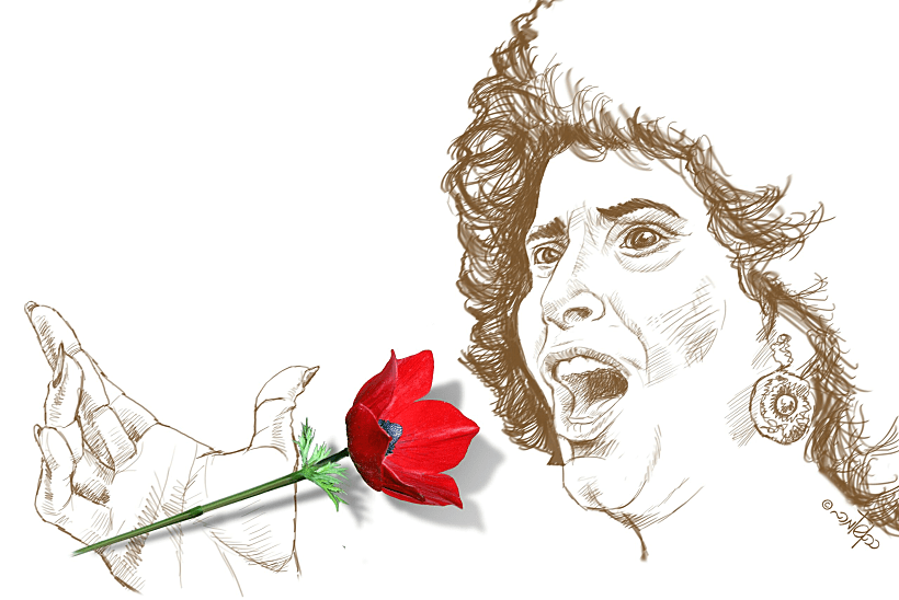 קריקטורה של שושנה דמארי