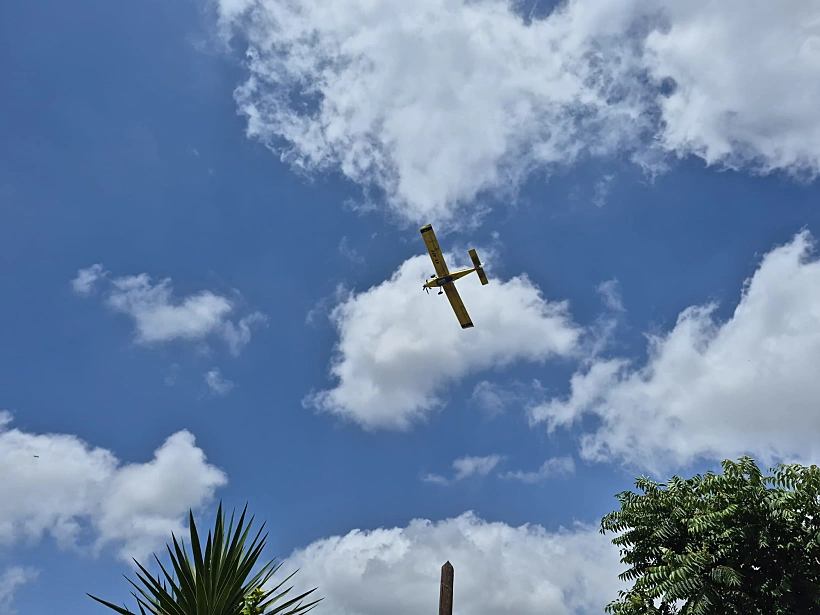 מטוס כיבוי בחיפה