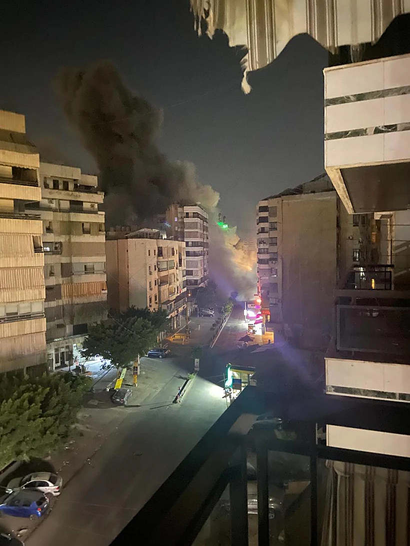 תקיפת חיל האוויר בביירות לבנון