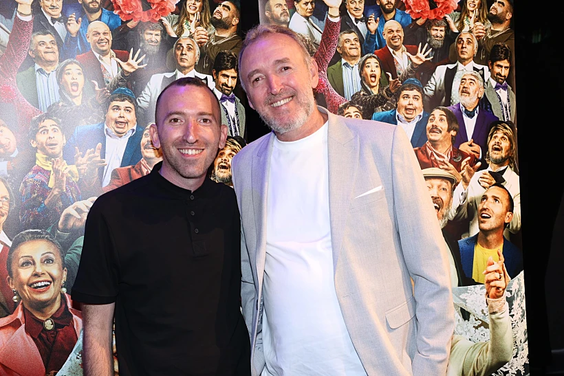 שלום אסייג ודניאל אסייג בפרמיירת "ההילולה 2: החתונה"