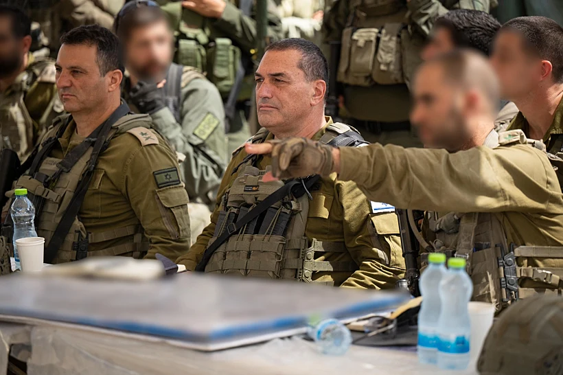 הרמטכ"ל זמיר בהערכת מצב ברצועת עזה