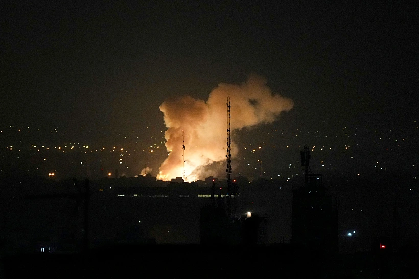 פיצוצים בתקיפה הישראלית באיראן