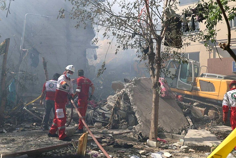 זירת תקיפה ישראלית בטהרן, איראן
