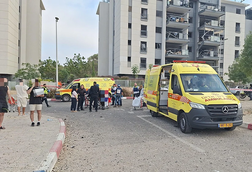זירת הנפילה בבאר שבע
