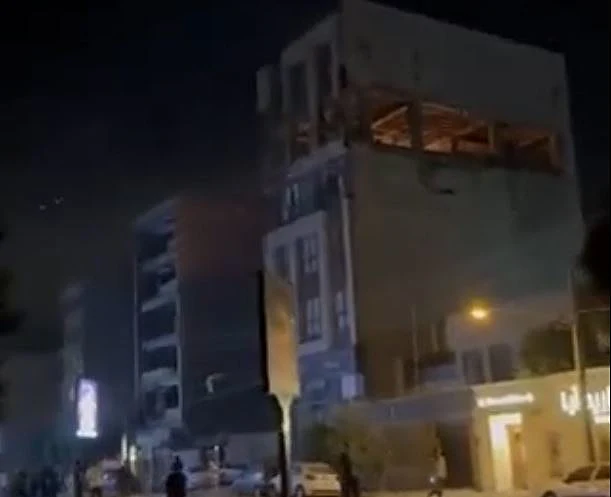 הבניין בקום בו עפ"י הדיווחים חוסל איזדי