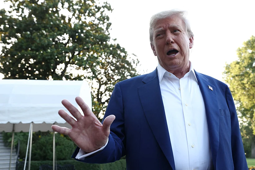 נשיא ארצות הברית דונלד טראמפ