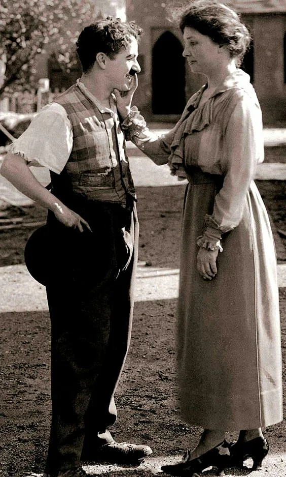 Helen Keller Is Greeting Charl