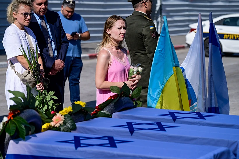 טקס הזיכרון לחמשת בני המשפחה בבת ים