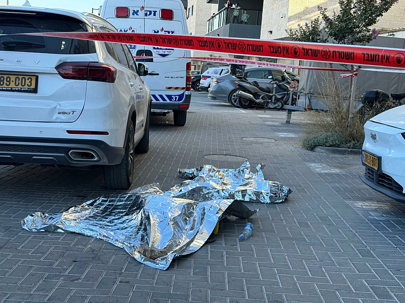 זירת התאונה בבית שמש