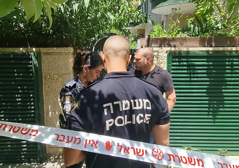 זירת הרצח וההתאבדות במבשרת ציון