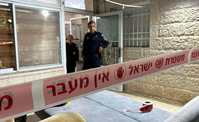 זירת רצח הפעוטה בצור באהר במזרח ירושלים