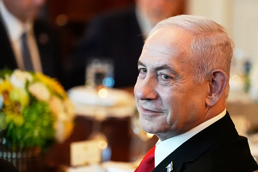 רה"מ נתניהו בפגישה בבית הלבן