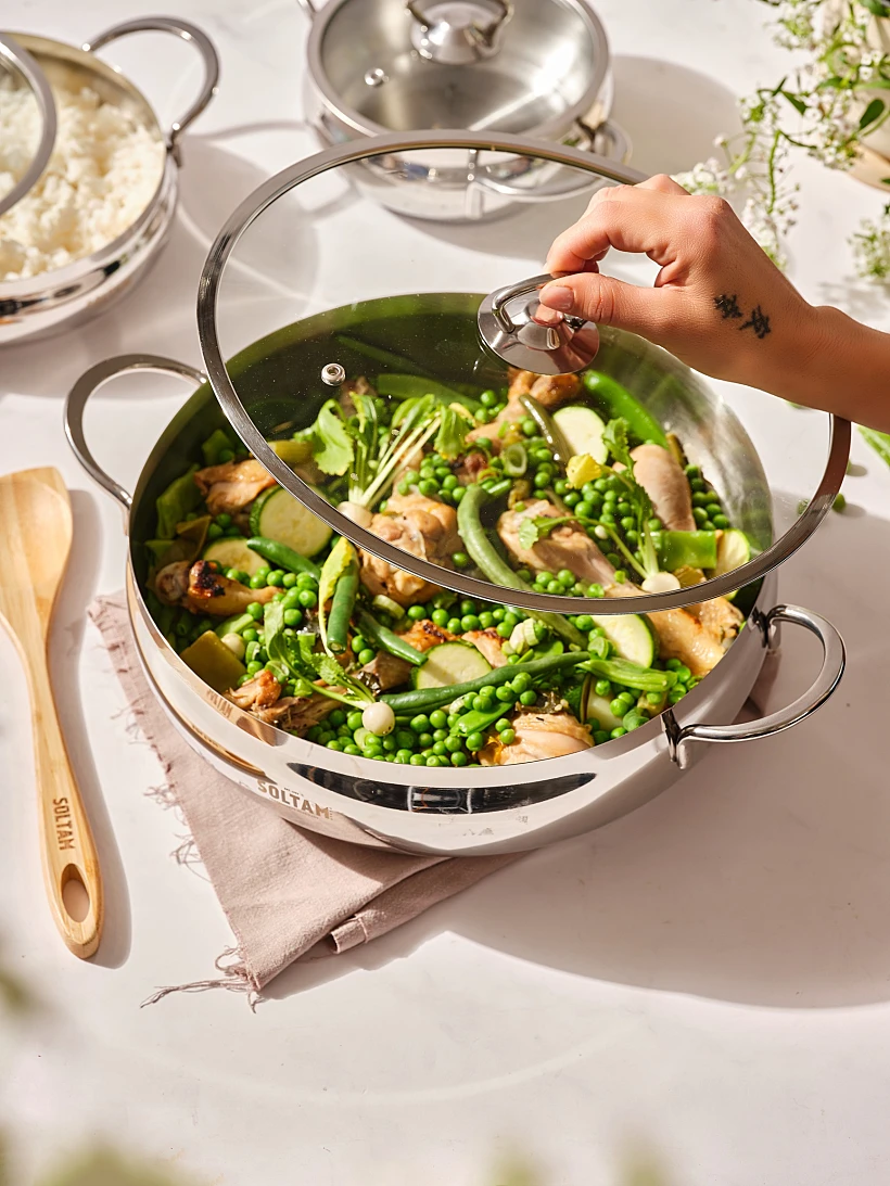 סיר שוקיים וירוקים