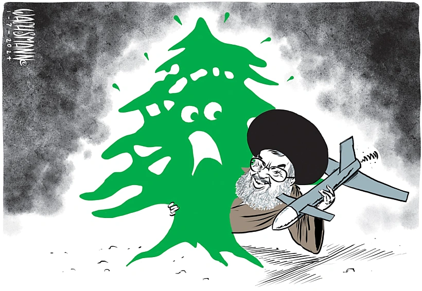 קריקטורה של יונתן וקסמן