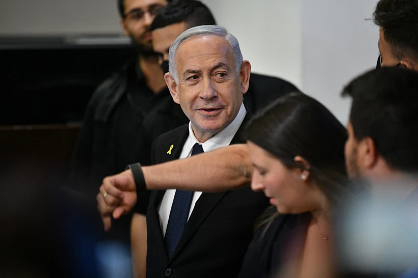 רה"מ בנימין נתניהו בבית המשפט